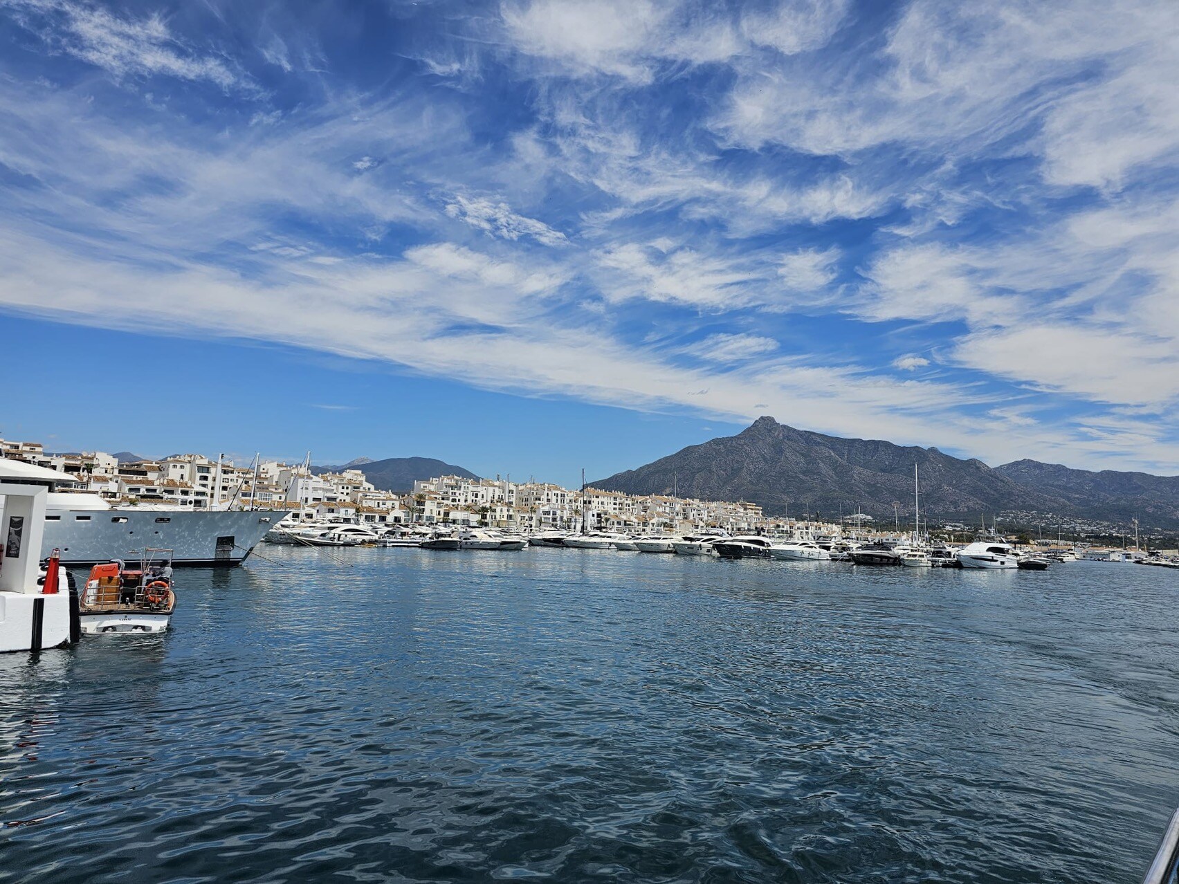 The sea in Marbella 