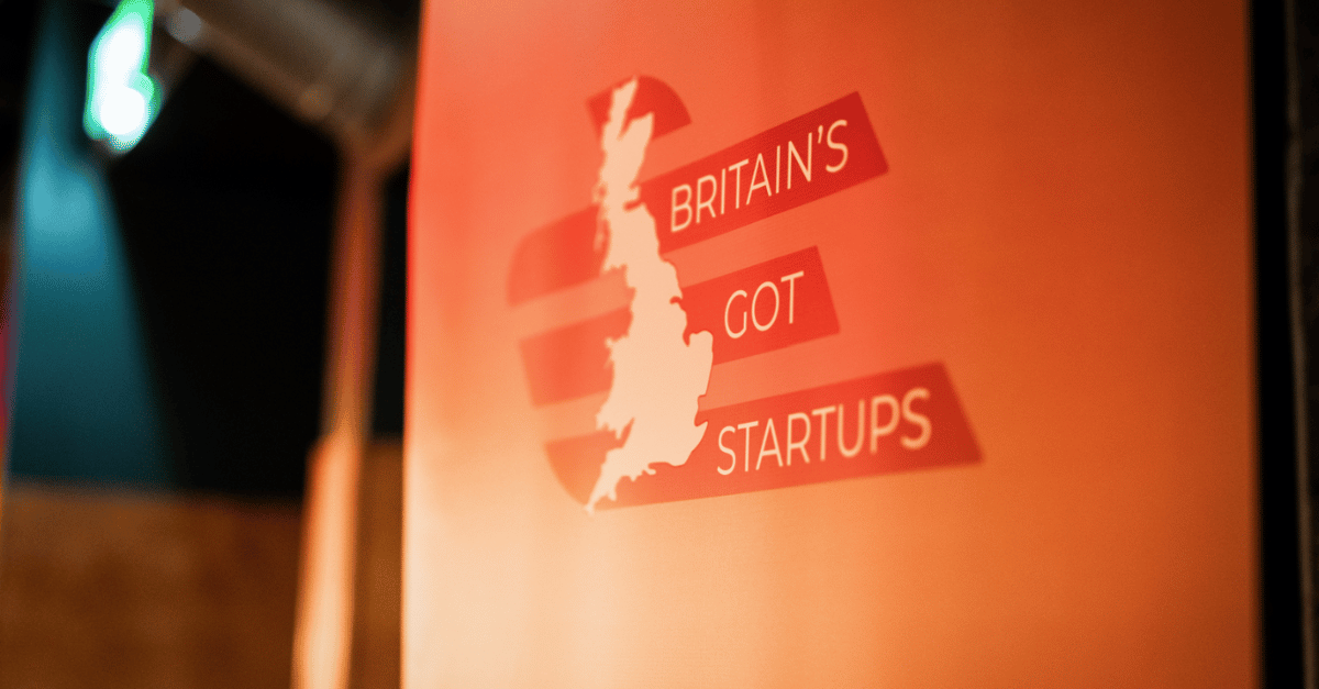 Britain's Go Start-Ups Orange banner